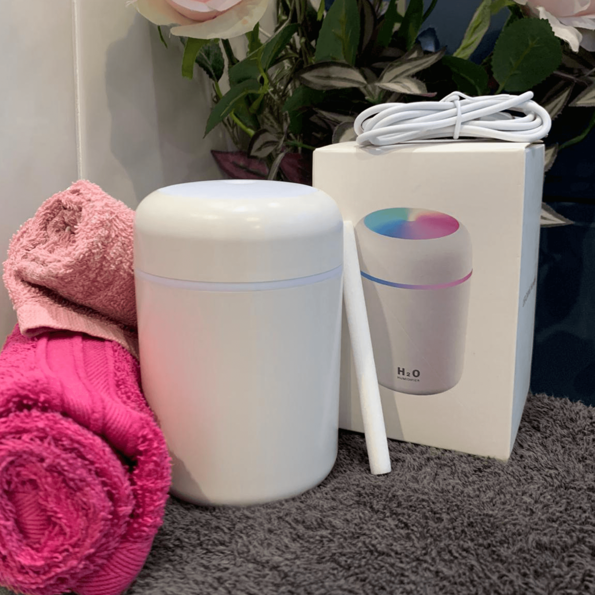 Humidificador LED H₂O